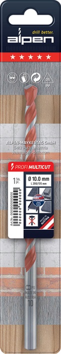 8000456839 - Detailbild_Mehrzweckbohrer Profi Multicut D.6,5mm Arbeits-L.300mm Gesamt-L.400mm