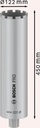 8000461593 - Detailbild4_Diamantbohrkrone PRO Arbeits-L.450mm D.122mm 10Segmente BOSCH