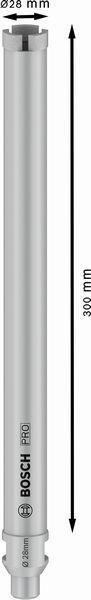 8000461603 - Detailbild4_Diamantbohrkrone PRO Arbeits-L.300mm D.28mm 3Segmente BOSCH