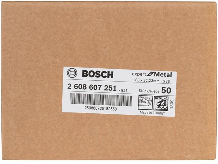 8000461623 - Detailbild2_Fiberschleifscheibe R444 Expert for Metal Scheiben-D.180mm 22,23mm K36 BOSCH