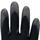 4000371155 - Detailbild3_Handschuhe Gr.8 schwarz PA m.Soft-Polyurethan ASATEX