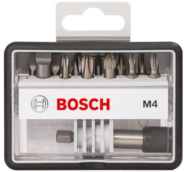 8000461757 - Detailbild_Schrauberbit-Set Robust Line M Extra-Hart 12+1tlg. L.25mm PH/PZ/T/LS 6kt BOSCH