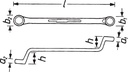 8000462666 - Detailbild2_Doppelringschlüssel 630 6x7mm 165mm HAZET