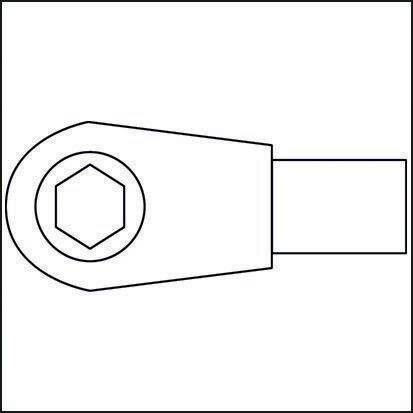 8000463095 - Detailbild_Einsteckumschaltknarre 6408 9x12mm 1/4 " Spezialstahl HAZET
