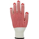 4000371241 - Detailbild_Handschuhe Gr.9 rot EN 388 PSA II Baumwolle (innen)/Polyamid (außen) ASATEX