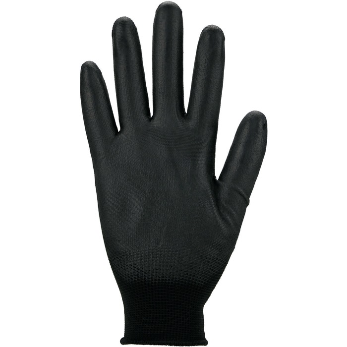4000371257 - Detailbild_Handschuhe Gr.8 schwarz EN 388 PSA II Nyl.m.PU ASATEX