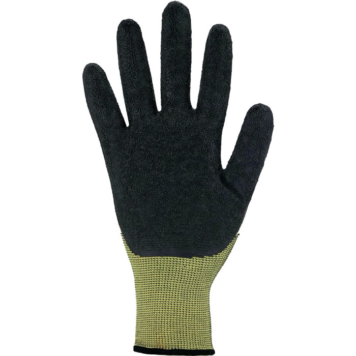 4000371263 - Detailbild_Handschuhe Gr.9 gelb/schwarz EN 388 PSA II Nyl.m.Naturlatex ASATEX