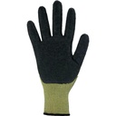 4000371264 - Detailbild_Handschuhe Gr.10 gelb/schwarz EN 388 PSA II Nyl.m.Naturlatex ASATEX