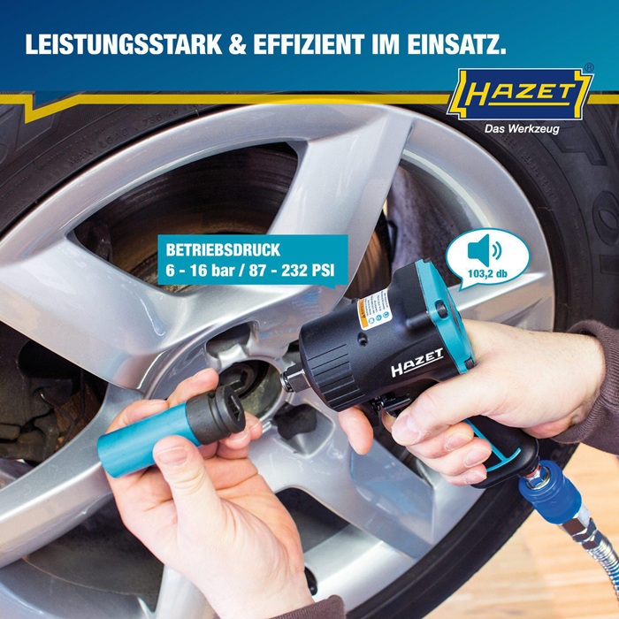 8000465351 - Detailbild_Druckluftschlagschrauber 9012M-1 12,5mm (1/2Zoll) A4-kt.678 Nm HAZET