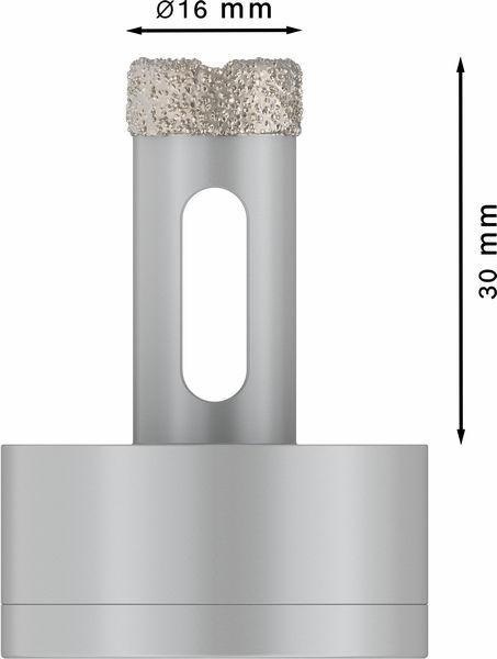 8000500151 - Detailbild4_Diamanttrockenbohrer PRO Ceramic dry Arbeits-L.30mm D.16mm X-LOCK BOSCH