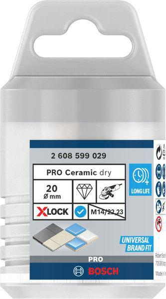 8000500152 - Detailbild4_Diamanttrockenbohrer PRO Ceramic dry Arbeits-L.35mm D.20mm X-LOCK BOSCH
