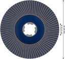 8000500186 - Detailbild4_Fächerschleifscheibe PRO X571 D.125mm Körnung 40 gerade X-LOCK BOSCH