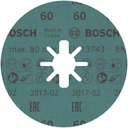 8000500208 - Detailbild2_Fiberscheibe PRO R780 D.125mm Körnung 60 Sternloch X-LOCK BOSCH