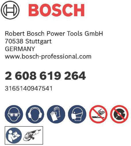 8000500397 - Detailbild3_Trennscheibe PRO Stainless Steel and Metal D.125mm Dicke 1mm gerade X-LOCK BOSCH