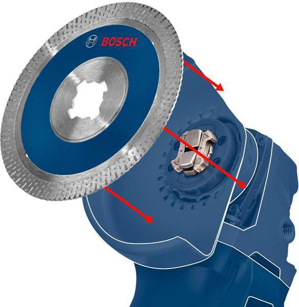 8000500402 - Detailbild2_Trennscheibe X-LOCK PRO Multi Material D.115mm Schnitt-B.2mm Segment-H.10mm