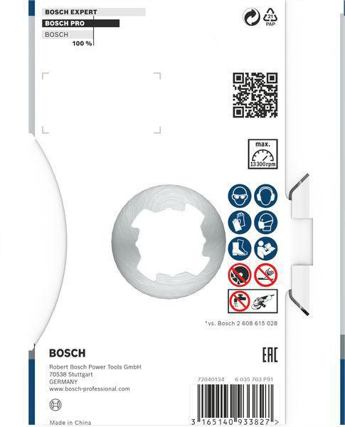 8000500402 - Detailbild3_Trennscheibe X-LOCK PRO Multi Material D.115mm Schnitt-B.2mm Segment-H.10mm