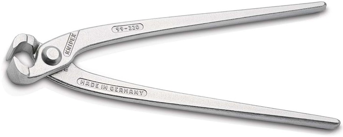 8000554095 - Detailbild_Monierzange L.220mm glanzverzinkt KNIPEX
