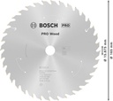 8000587106 - Detailbild2_Kreissägeblatt PRO Wood cordless D.165mm Bohrung 15,875mm 36Zähne WZ BOSCH