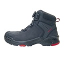 8000600319 - Detailbild_Sicherheitsstiefel Braxton Gr.43 W.11 schwarz/rot S3 HI HRO SRC Leder BAAK