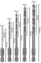 8000602842 - Detailbild4_Metallbohrer-Set PRO Metal 5tlg.D.2-6mm 1/4Zoll-6KT HSS-G Hex BOSCH