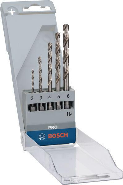 8000602842 - Detailbild5_Metallbohrer-Set PRO Metal 5tlg.D.2-6mm 1/4Zoll-6KT HSS-G Hex BOSCH