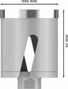 8000602847 - Detailbild_Diamantdosensenker PRO Socket D.68mm Segment-H.10mm Arbeits-L.60mm 4 Segmente