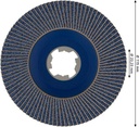 8000602863 - Detailbild_Fächerschleifscheibe PRO X571 D.115mm K80 gewinkelt X-LOCK BOSCH