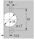 8000611036 - Detailbild_Topfscharnier Selekta TH 32 z.Anschr.HETTICH
