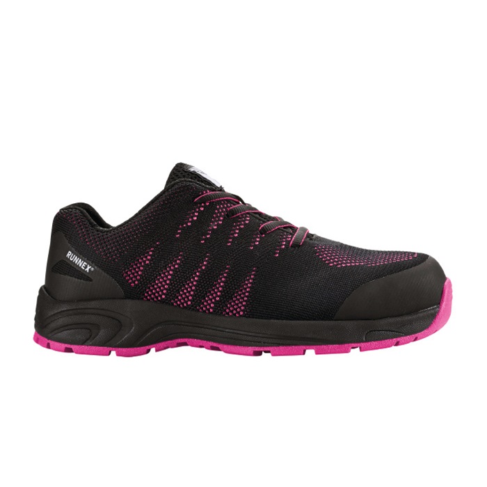 8000655374 - Detailbild_Damensicherheitsschuh GirlStar 5180 Gr.38 schwarz/pink S1P SRC PES RUNNEX