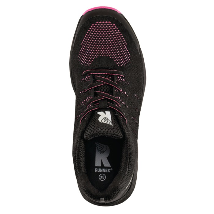 8000655376 - Detailbild2_Damensicherheitsschuh GirlStar 5180 Gr.40 schwarz/pink S1P SRC PES RUNNEX