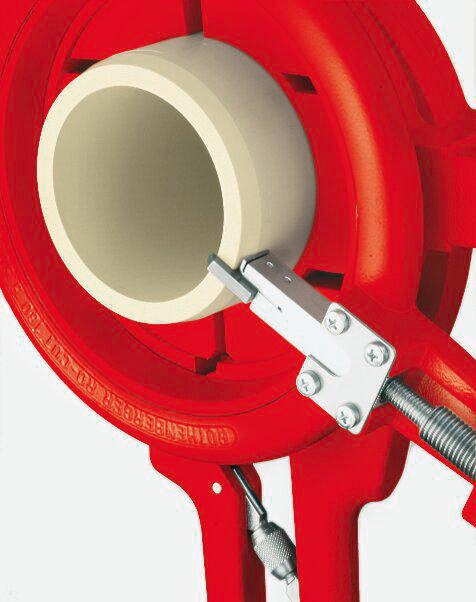 8000738933 - Detailbild_Abstech-/Anfas-Systemwerkzeug ROCUT® 160 Set f.Kunststoffrohre ROTHENBERGER