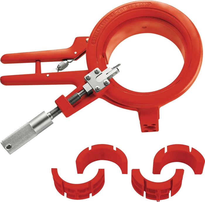 8000738933 - Detailbild2_Abstech-/Anfas-Systemwerkzeug ROCUT® 160 Set f.Kunststoffrohre ROTHENBERGER