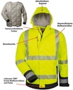 4000378430 - Detailbild_Warnschutz-Softshelljacke Melvin Gr.M gelb/schwarz ELYSEE
