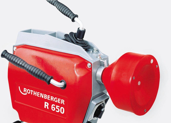 8000739770 - Detailbild_Rohrreinigungsmaschine R 650 230/50 V/Hz 623 U/min 1350 W f.Rohr-D.20-150mm