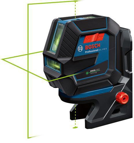 8000739993 - Detailbild4_Kombilaser GCL 2-50 G Arbeitsbereich 15m IP64 Laserkl.2 m.Batterien/Deckenklemme