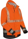 4000378435 - Detailbild_Warnschutz-Softshelljacke Lukas Gr.M orange/schwarz ELYSEE