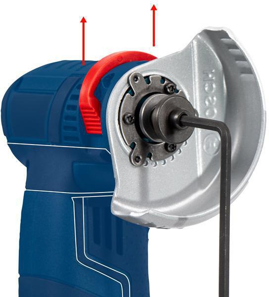 8000740063 - Detailbild_Schruppscheibe PRO Metal A 24 S BF D.100mm Dicke 6mm Bohrung 16 mm BOSCH