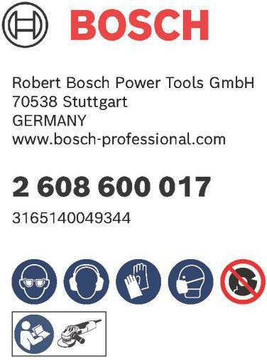 8000740063 - Detailbild4_Schruppscheibe PRO Metal A 24 S BF D.100mm Dicke 6mm Bohrung 16 mm BOSCH