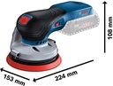 8000793643 - Detailbild3_Akku-Exzenterschleifer GEX 18 V-125 Prof.18 V 125mm 6000-10000min-¹ 2,5mm BOSCH
