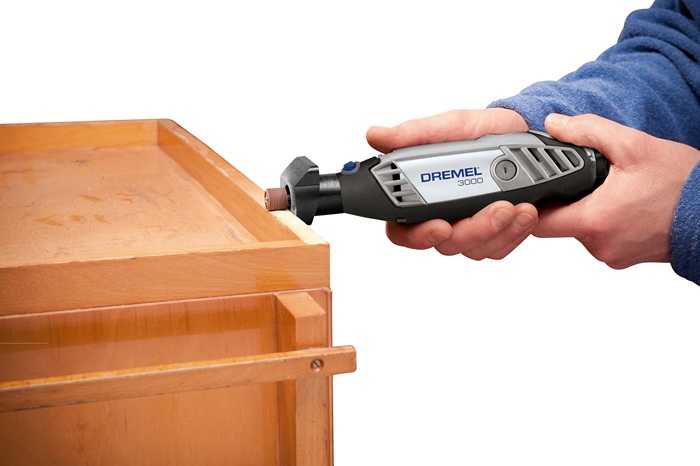 8000793803 - Detailbild_Modellierungstisch DREMEL® 576 m.Schleifdorn 407 m.Schleifband/Schleifstein 932