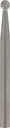 8000793846 - Detailbild_Fräser DREMEL® Arbeits-D.3,2mm Schaft-D.3,2mm Wolframkarbid rund BOSCH