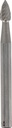 8000793848 - Detailbild_Fräser DREMEL® Arbeits-D.3,2mm Schaft-D.3,2mm Wolframkarbid m.Eispitze BOSCH
