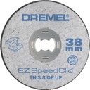 8000793905 - Detailbild4_Metalltrennscheiben DREMEL® EZ SpeedClic Arbeits-D.38mm Arbeits-T-14mm 5St.