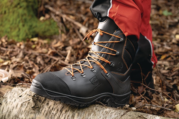 8000809679 - Detailbild2_Forstsicherheitsstiefel KAILASH Gr.43 schwarz/orange GlattlederS3 HRO CI HI SRC