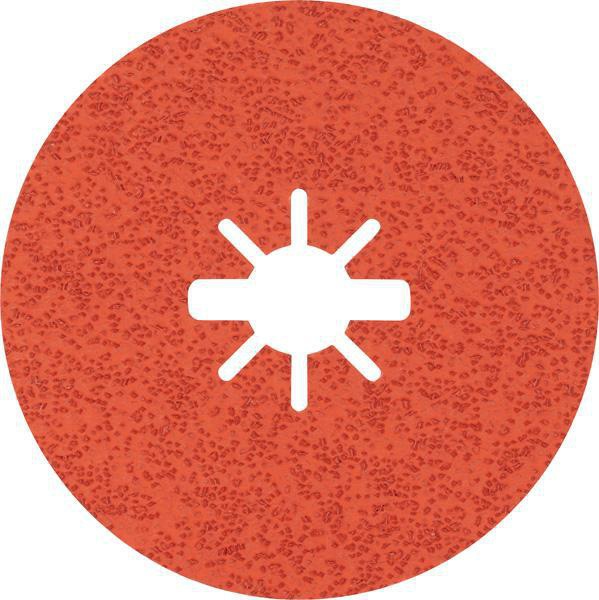 8000859484 - Detailbild_Fiberscheibe EXPERT R782 Prisma Ceramic D.125mm Körnung 36 X-LOCK 5 St. BOSCH