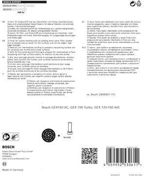 8000859502 - Detailbild_Stützteller EXPERT Universal-Multi-Loch D.150mm hart BOSCH