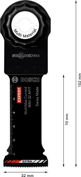 8000859510 - Detailbild5_Tauchsägeblatt EXPERT MultiMax MAII 32 APIT B.32mm Eintauch-T70mm Carbide 10 St.