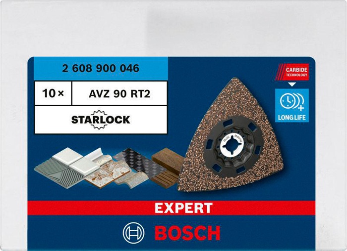 8000859516 - Detailbild2_Schleifplatte EXPERT Sanding Plate AVZ 90 RT2 D.90mm Carbide-RIFF 10 St. BOSCH