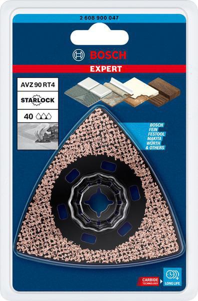 8000859517 - Detailbild2_Schleifplatte EXPERT Sanding Plate AVZ 90 RT4 D.90mm Carbide-RIFF BOSCH