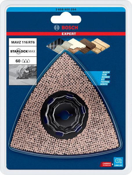 8000859521 - Detailbild2_Schleifplatte EXPERT Sanding Plate MAVZ 116 RT26 D.116mm Carbide-RIFF BOSCH